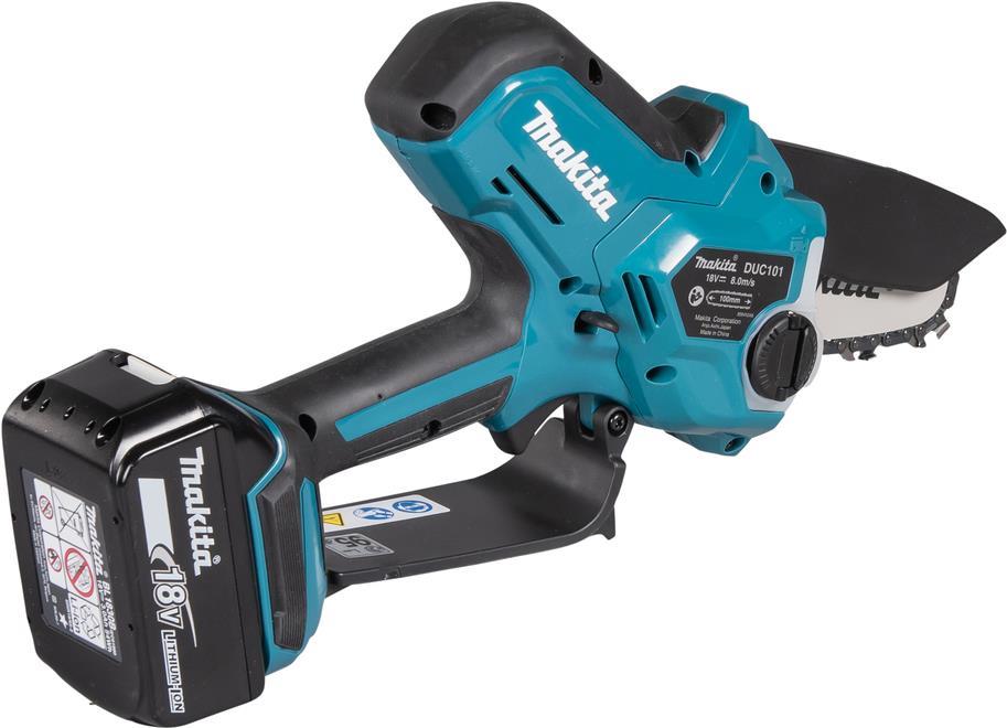 Makita DUC101Z Akku-Kettensäge 18 V 320 W 10 cm Schwarz - Blau