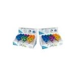 WEDO Bastelschere Soft-Kid, spitz, Länge: 115 mm, im Display für Rechtshänder, aus rostfreiem Edelstah, geschraubtes (77 930)