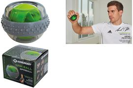 SCHILDKRÖT Spinball, Hand- und Armtrainer, grau/grün Durchmesser: 70 mm, 255 g, der kleine Rotor schafft durch - 1 Stück (960121)