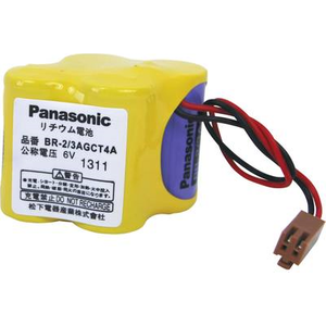 Panasonic Spezial-Batterie Stecker Lithium BR2/3AGCT4A 6 V 2400 mAh 1 Stück (...