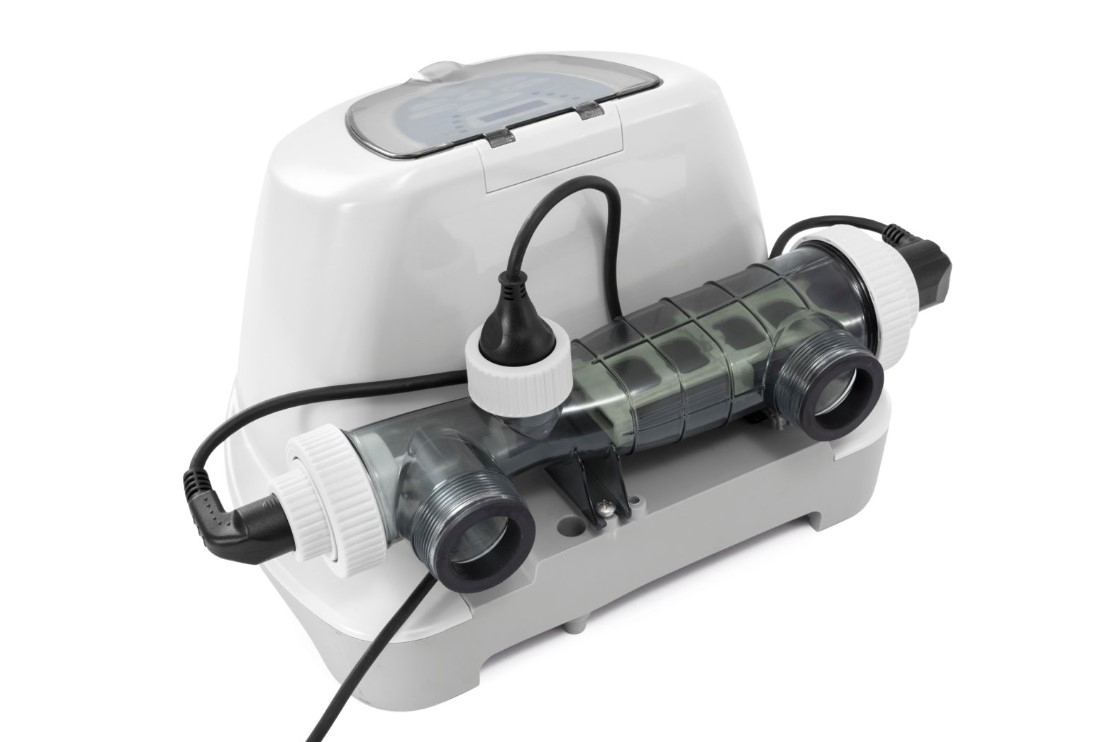 Intex 26690GS Poolpumpe 12112 l/h Weiß