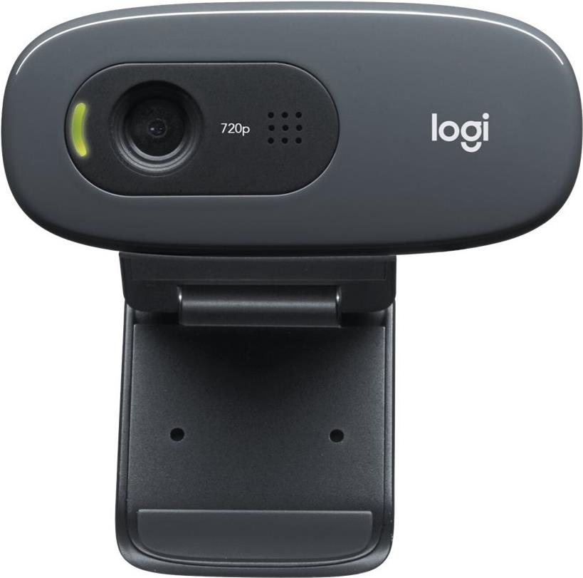 Logitech HD Webcam C270 - 720p Webcam Schwarz