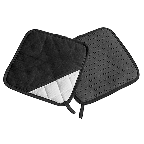 Lurch 70091 Topfuntersetzer 2 Stück 20 cm 315 °C Schwarz/Grau/Weiß