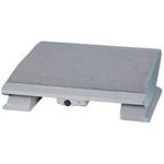 MAUL Fußstütze "Beheizt", beheizbar, mit Teppichbelag elefantengrau, Stellfläche: (B)450 x (T)390 mm (90250-85)