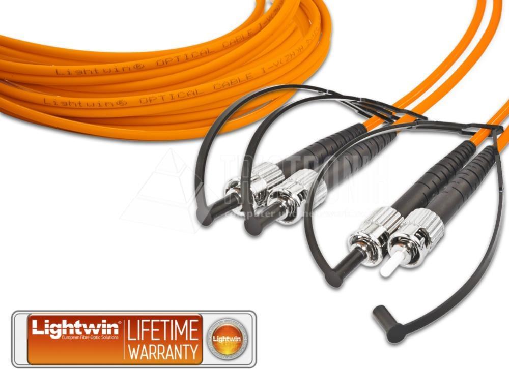 Lightwin LDP-50 ST-ST 3.0 OM2 Glasfaserkabel 3 m Orange (LDP-50 ST-ST 3.0 OM2)