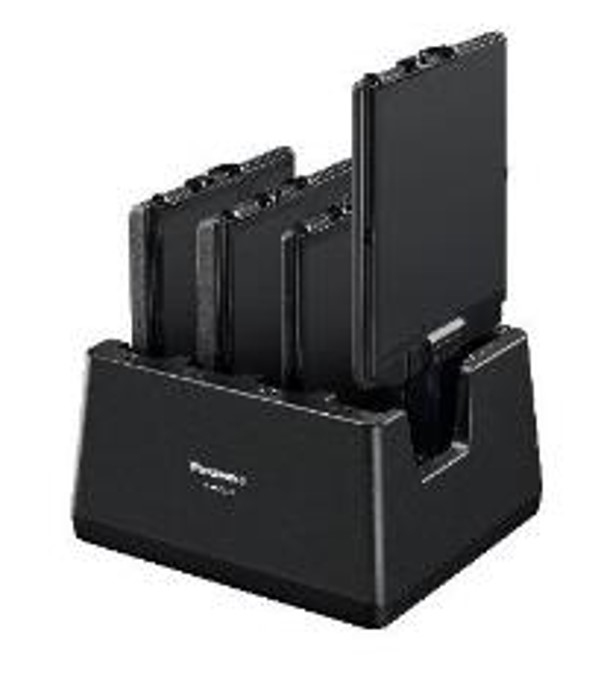 Panasonic FZ-VCBG210 4-Fach Akkuladegerät Schwarz