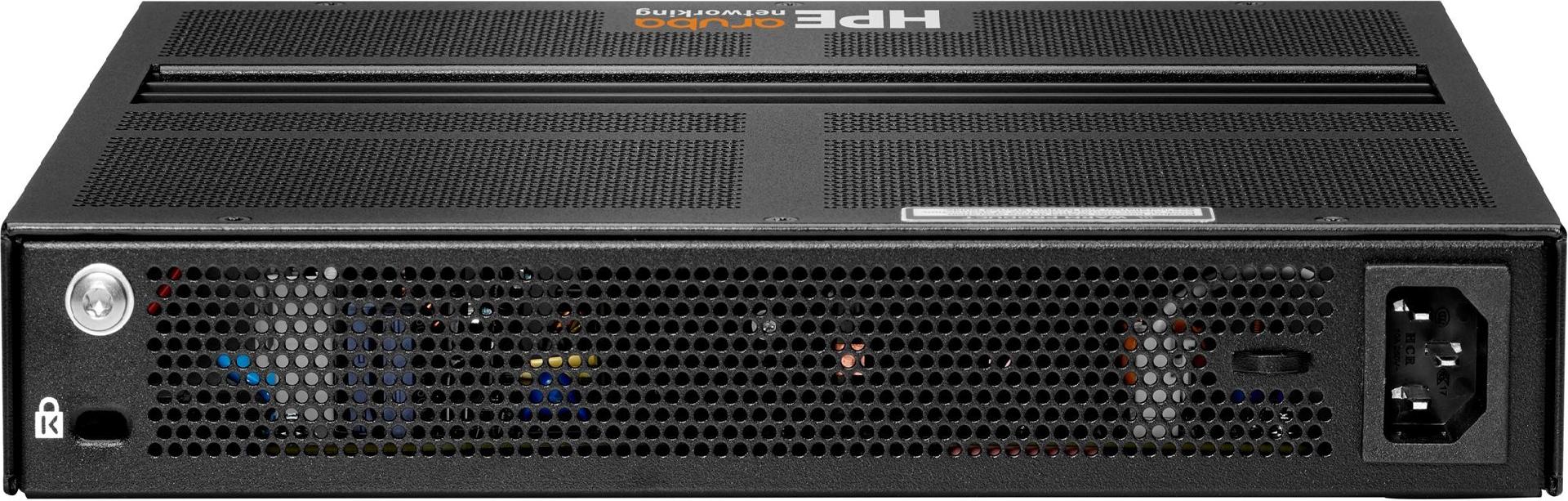 Aruba 6200F 12G Class4 PoE 2G/2SFP+ 139W L3 Managed Switch Schwarz, Grau