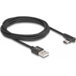 DeLOCK 80031 USB Kabel 2 m USB 2.0 USB A USB C Schwarz (80031)
