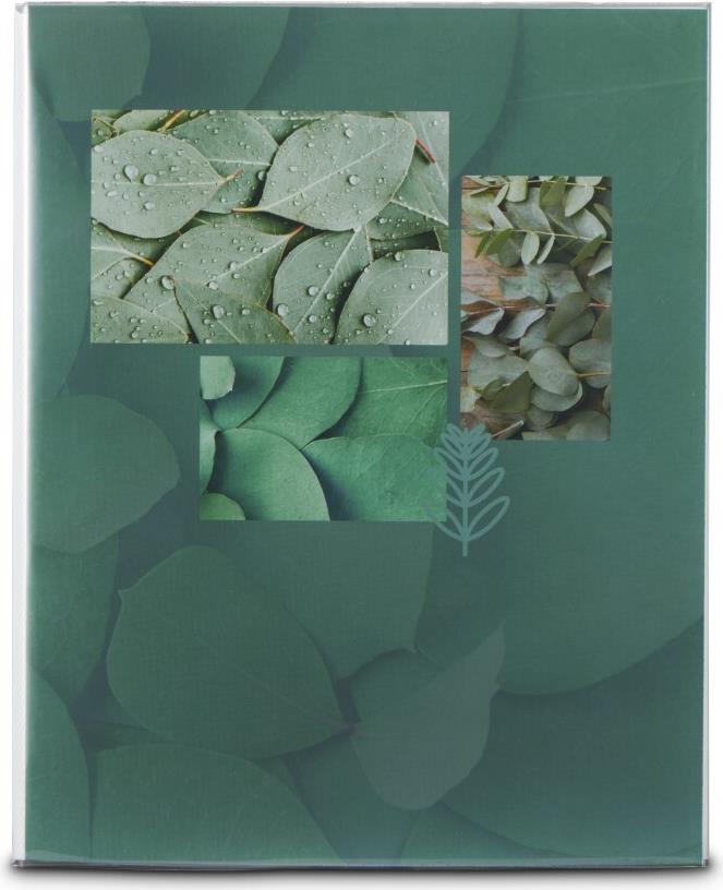 Hama Singo II Fotoalbum Grün 40 Blätter Perfekte Verbindung (00007639)