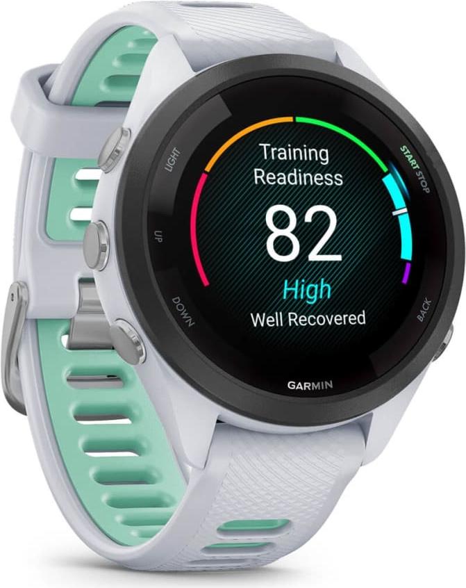 Garmin Forerunner 265S 1,1" AMOLED 42 mm GPS 8 GB Schwarz/Weiß
