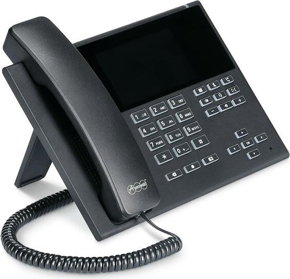 Auerswald COMfortel D-400 VoIP-Telefon 4,3" Schwarz