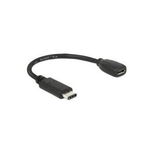 Delock USB-Adapter 24 pin USB-C (M) zu Micro-USB Typ B (W) (65578)