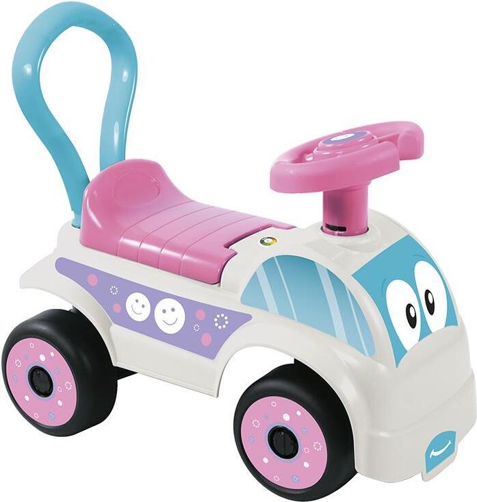 DOLU 2621 Rutschfahrzeug Weiß, Pink