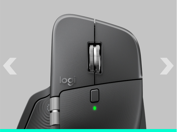Logitech MX Master 4 for Business Kabellose Maus Bluetooth + 2,4 GHz 8 Tasten Graphite