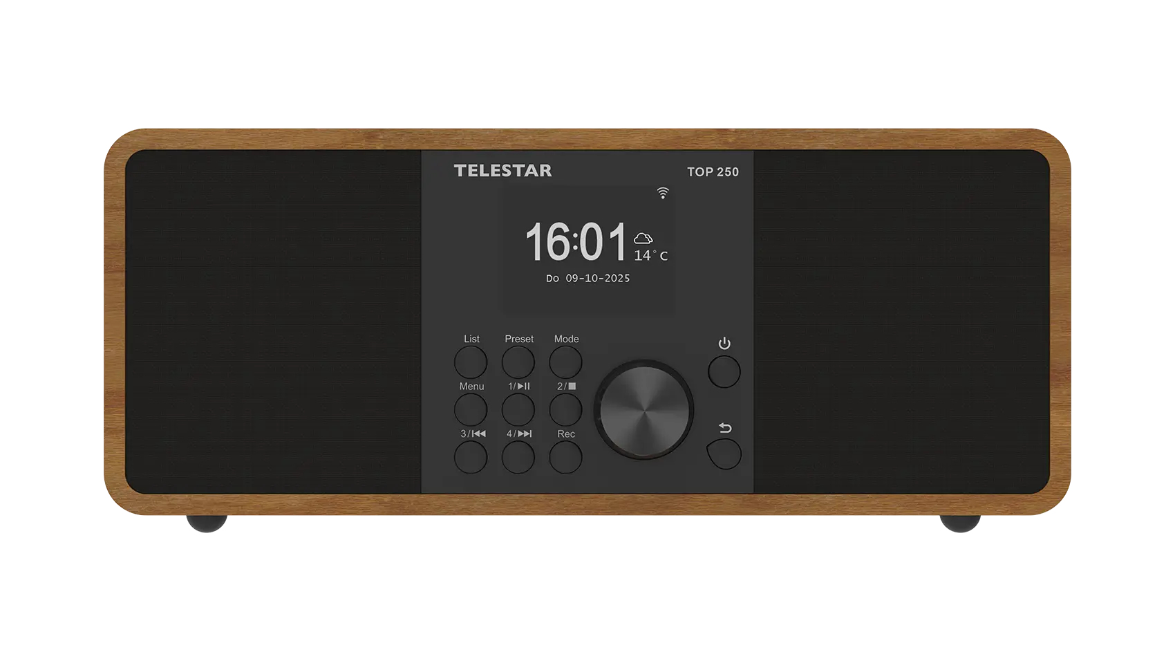 Telestar TOP 250 Holz Multifunktionsradio Internet DAB+ FM 20 W Braun