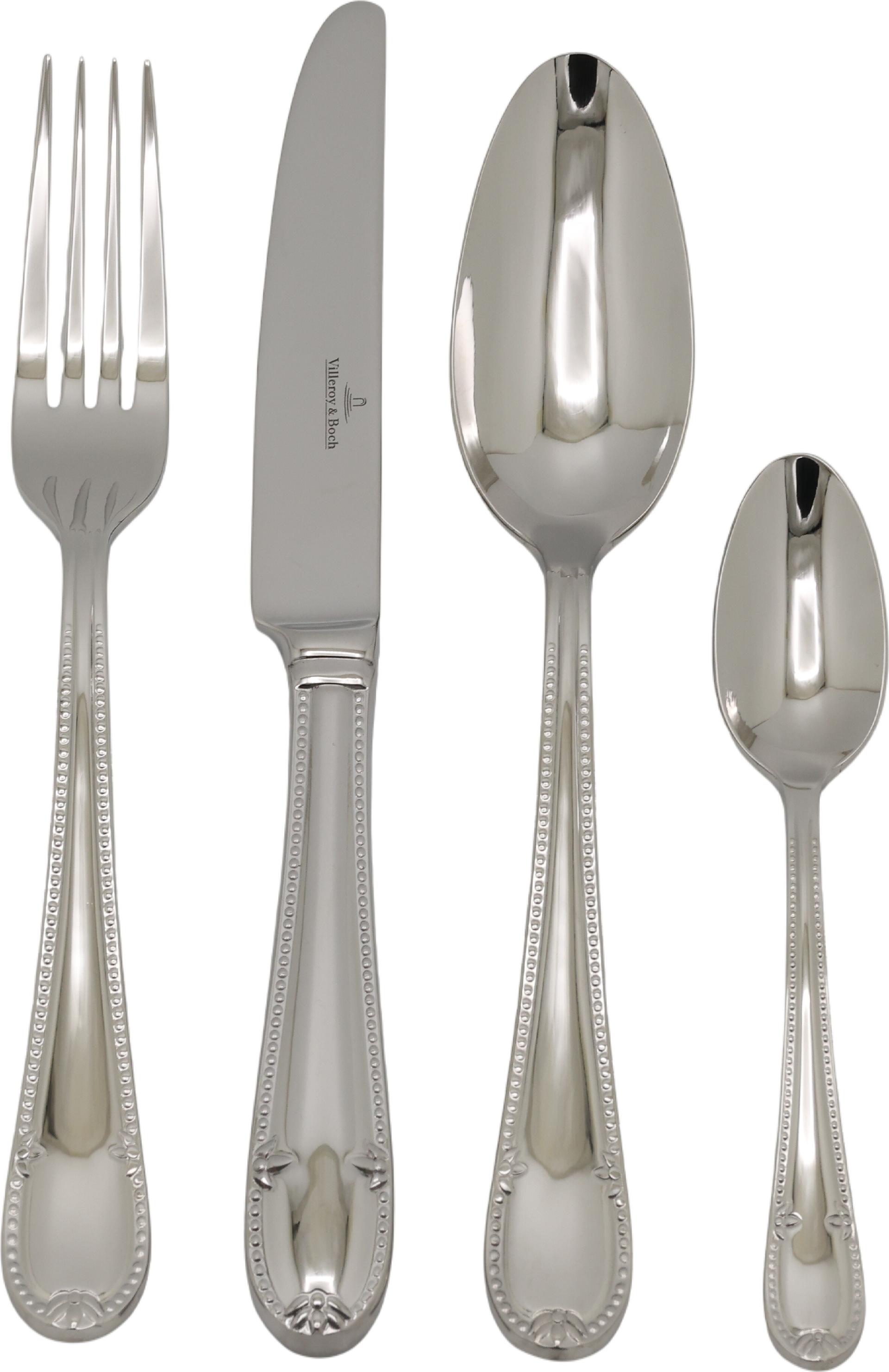 Villeroy & Boch Mademoiselle 24-teiliges Besteckset Edelstahl