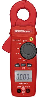 BENNING CM 9-1 Multimeter Digitales Multimeter CAT III 600V,CAT IV 300V (044682)