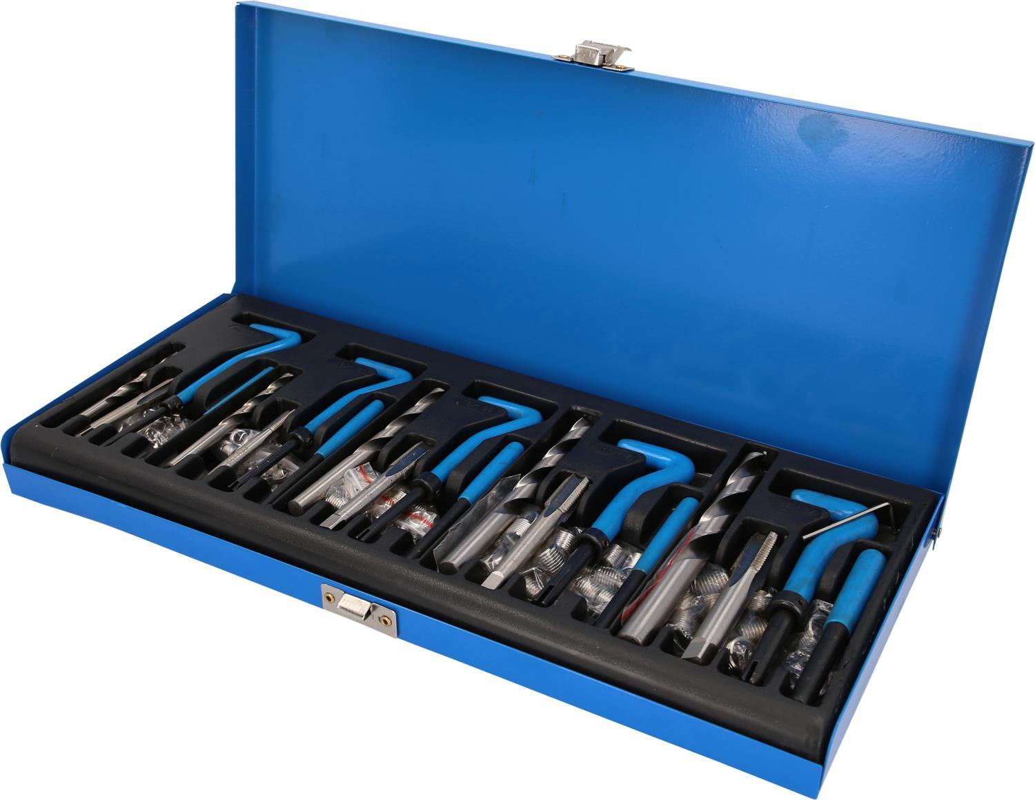 KS TOOLS Werkzeuge-Maschinen GmbH Gewindereparatur-Satz, 131-tlg (BT541150)