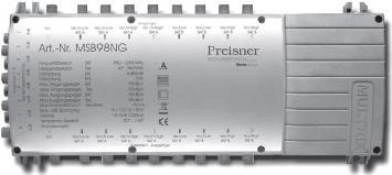 Televes MSK98G Kabel-Splitter-/Verbinder Silber Kabelspalter oder -kombinator (MSK98G)