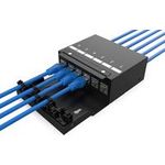 DIGITUS Konsolidierungspunkt-Box, 6 Ports Keystone-Module mit intelligentem Kabelmanager (DN-93708-6)