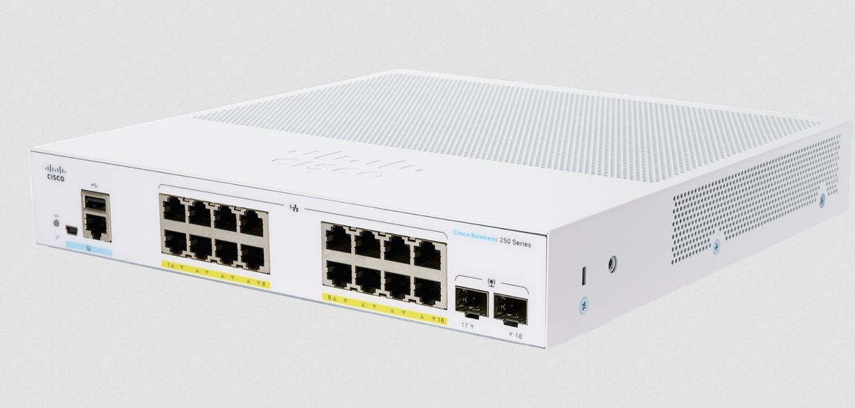 Cisco Business 250 Series CBS250-16P-2G (CBS250-16P-2G-EU)