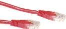 ACT CAT6A UTP 1.5m 1.5m Cat6a U/UTP (UTP) Rot Netzwerkkabel (IB3751)