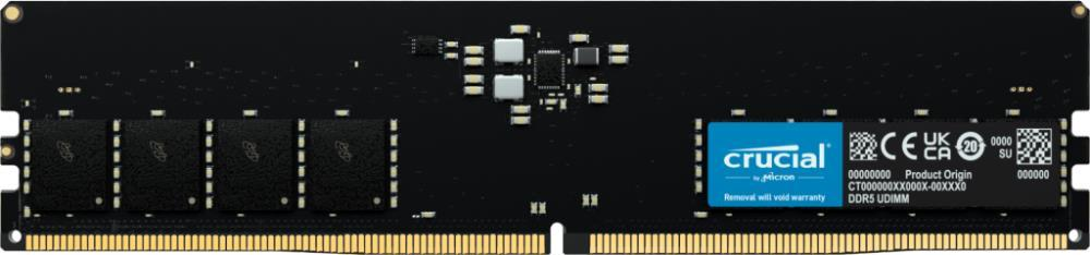 Crucial RAM 32 GB DDR5 4800 UDIMM CL40 (CT32G48C40U5)