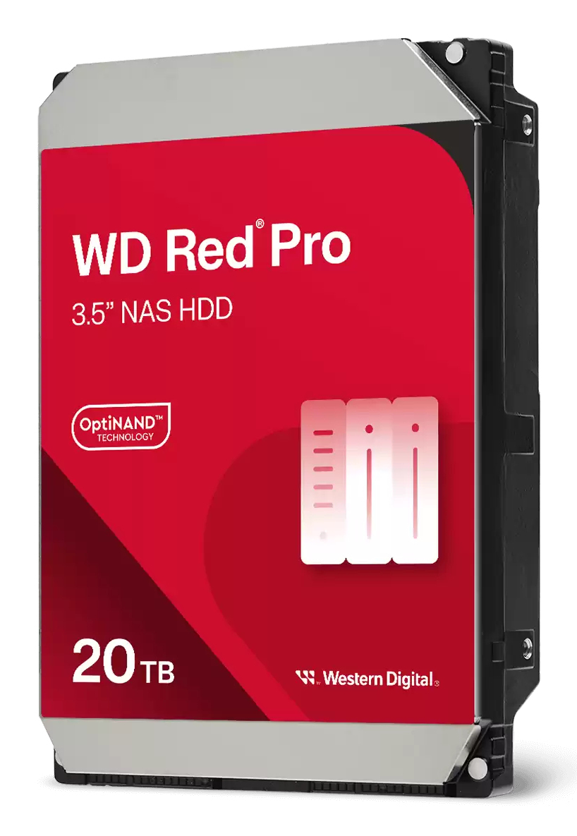 Western Digital WD Red Pro WD202KFGX 20 TB 3.5" interne Festplatte