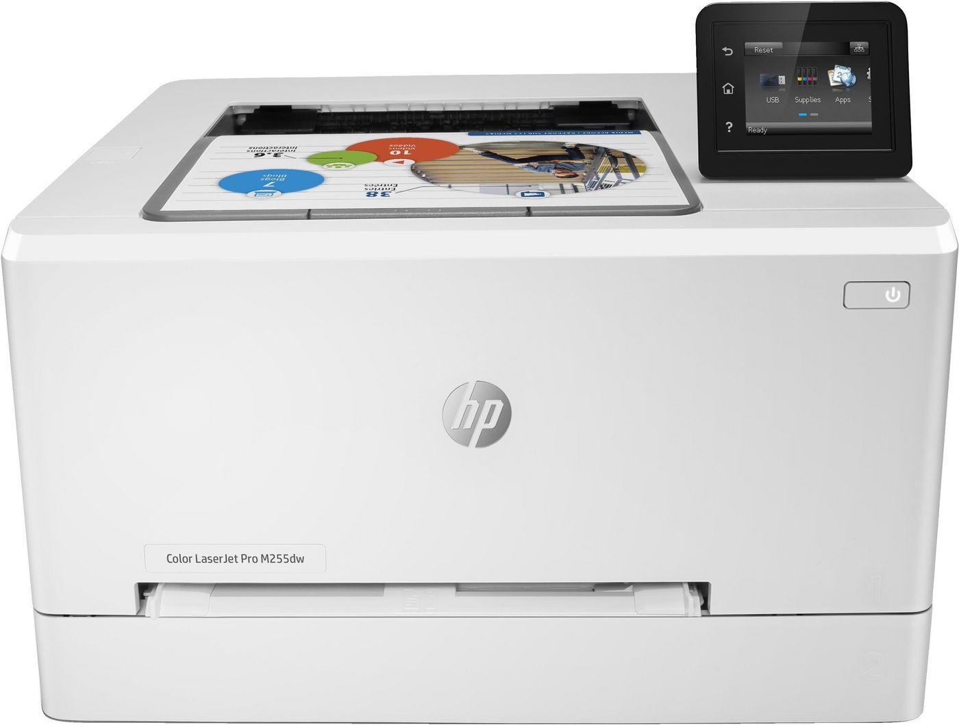 HP Color LaserJet Pro M255dw Color LaserJet Pro M255dw, Laser, Colour, 600 x 600 DPI, A4, 21 ppm, Duplex (7KW64A)