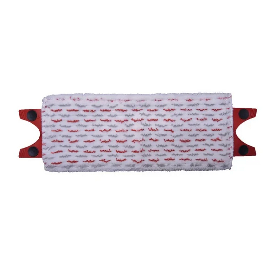 Vileda 167720 Mopppad Rot, Weiß 2 Stück