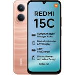 Xiaomi Redmi 15C 4G Dual Sim 4GB RAM 256GB, Twilight Orange [Energieklasse A] (MZB0LIHEU)
