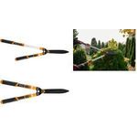 Bradas Aluminium-Heckenschere V-SERIES, teleskopierbar gerade Klinge mit Schutzbeschichtung, mit rutschfesten - 1 Stück (KT-V1141)