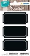 HERMA 15413 selbstklebendes Etikett Dauerhaft Schwarz 6 Stück(e) (15413)