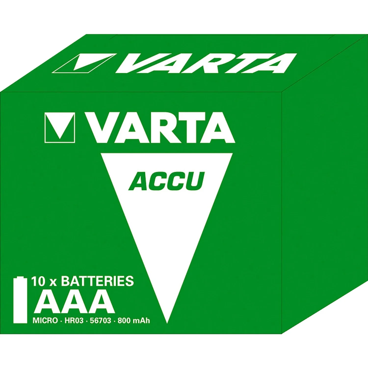 Varta Longlife Batterie 2 x AAA-Typ (56703)