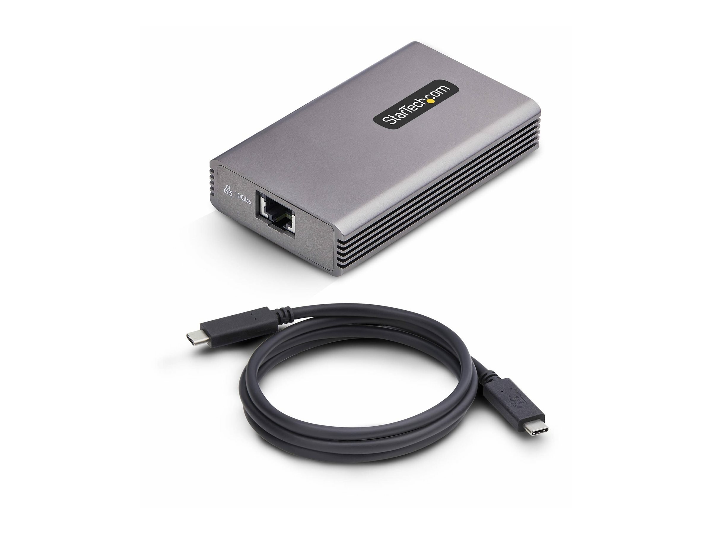 StarTech.com USB4-10GBE-ETHERNET Netzwerkadapter USB4 / Thunderbolt 5 10GBase-T Grau