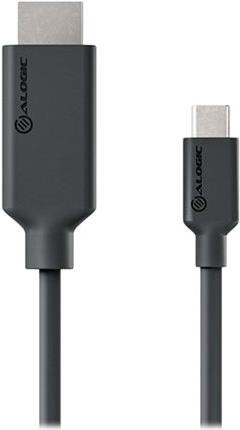 Alogic USB C Adapterkabel Typ -HDMI M/M 4k 60 Hz 1m sw (EL2UCHD-01)