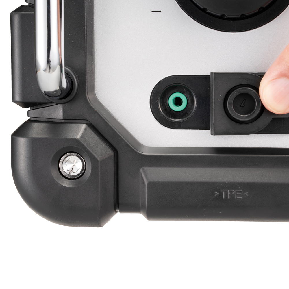 Makita LXT DMR116 Baustellenradio 18V IP64 Stereo AUX Türkis