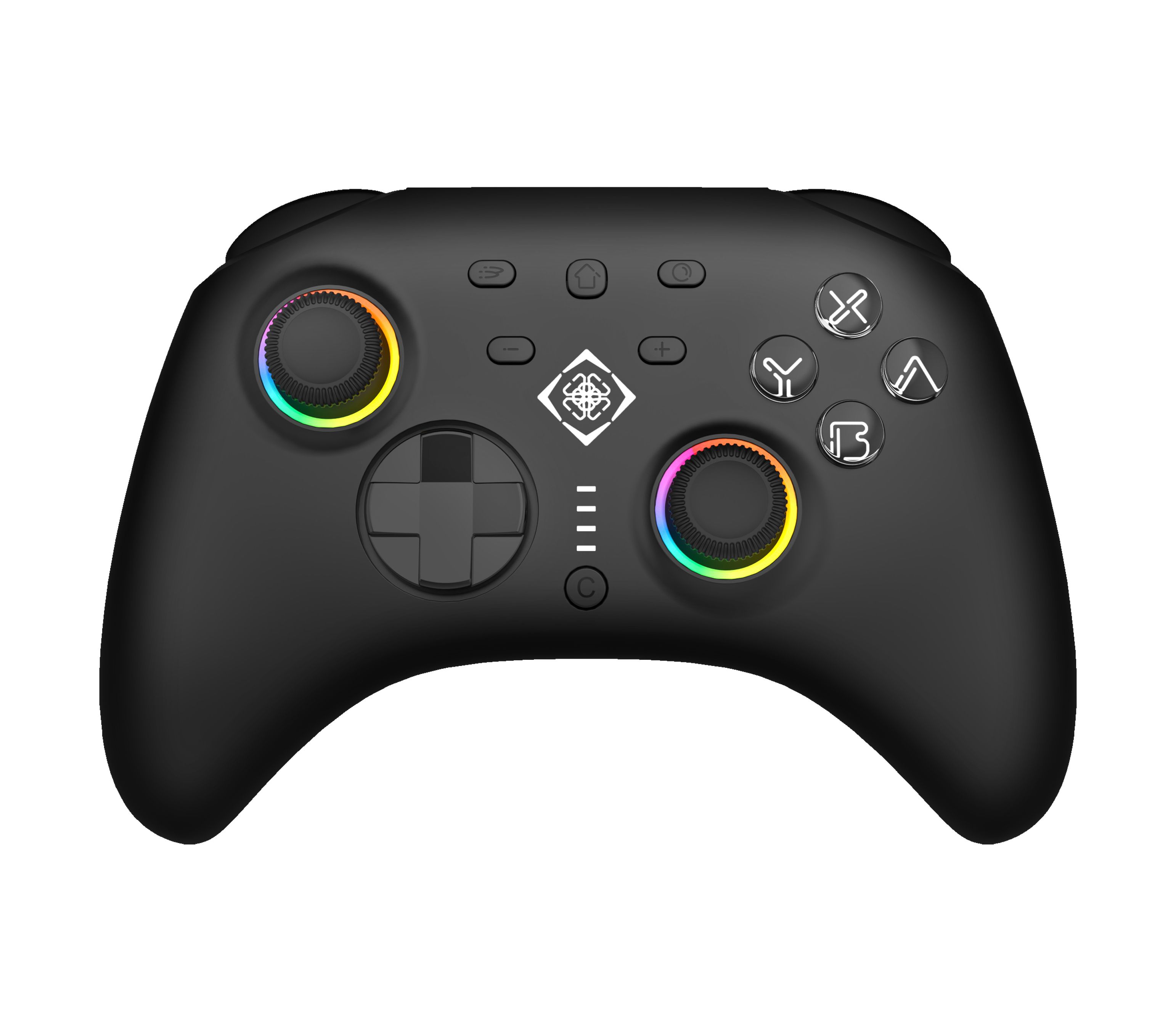 Deltaco Gaming GAM-198 RGB Wireless Controller Schwarz