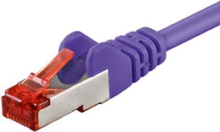 DSIT CAT 6 Netzwerkkabel LSOH - S/FTP - 50 Meter - Violett (DC-S68-500)