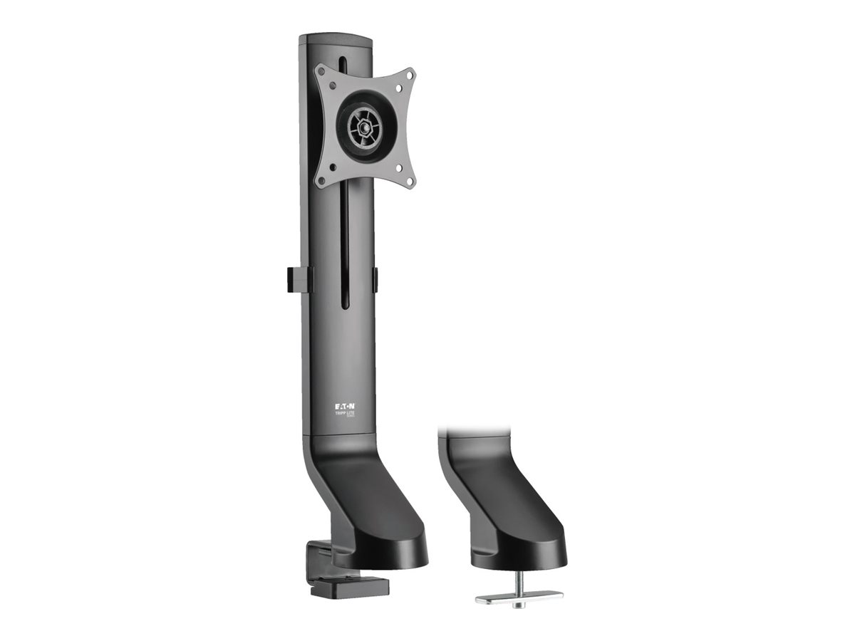 Tripp Lite DDR1732SC Einzelmonitorarm mit Tischklemme und Kabeldurchführung 17"–32" höhenverstellbar Schwarz