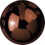 EUROPALMS Dekokugel 3,5cm, braun, glänzend 48x (8350129V)