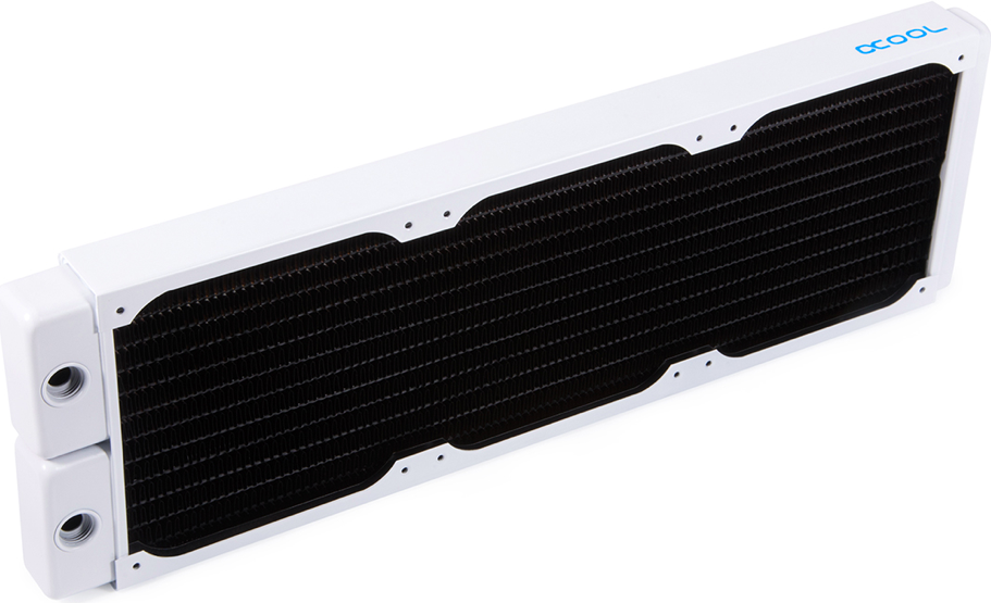 Alphacool NexXxoS ST30 Full Copper 360mm Radiator V.2 - White Special Edition (11927)