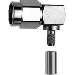 Telegärtner SMA-Kabelwinkelstecker Crimp G07 C0403, G07 (RG-316/U), Nickel  - 5 Stück (J01150A0069)