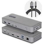 STARTECH.COM USB-C Dockingstation Dual 4K 60Hz HDMI MST Dock 100W Power Delivery Laptop-Ladung 1GbE treiberlos Windows (196UE-USBC-DOCK)
