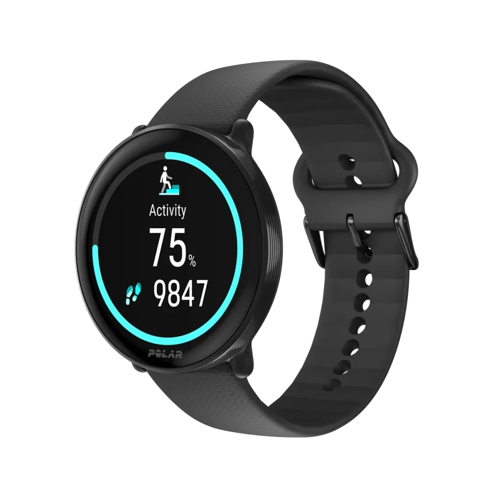 Polar Ignite 3 Sportuhr 1.28" AMOLED GPS Bluetooth 5.1 Night Black