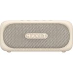 Havit SK905BT (Classic I) - kabelloser Bluetooth-Lautsprecher, beige (SK905BT beige)