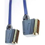 e+p VC 850 U/2 2.5m SCART (21-pin) SCART (21-pin) Blau SCART-Kabel (VC 850 U/2)