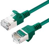 Microconnect V-FTP6A02G-SLIM Netzwerkkabel Grün 2 m Cat6a U/FTP (STP) (V-FTP6A02G-SLIM)