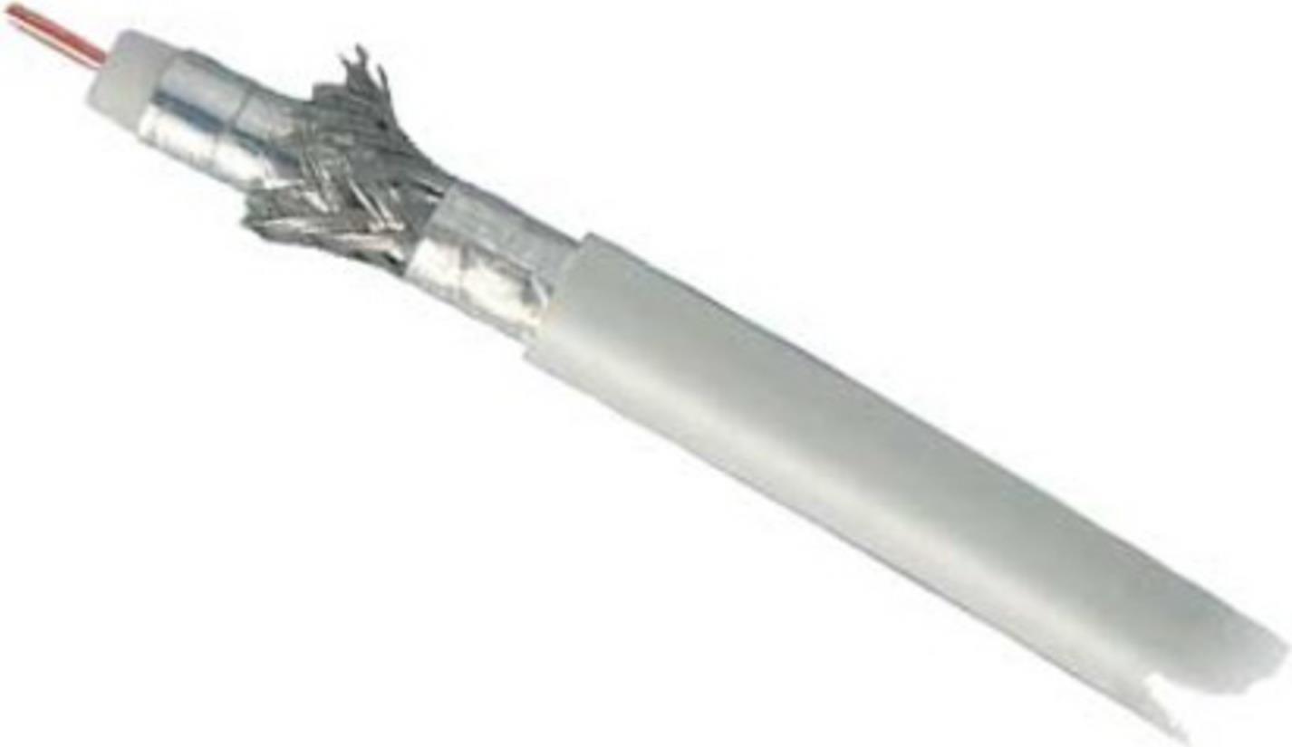 Antennenkabel, High Quality, Innenleiter Kupfer, 100 m Einwegtrommel Kabel für Satelliten- und Breitbandkabelanlagen (17990299)