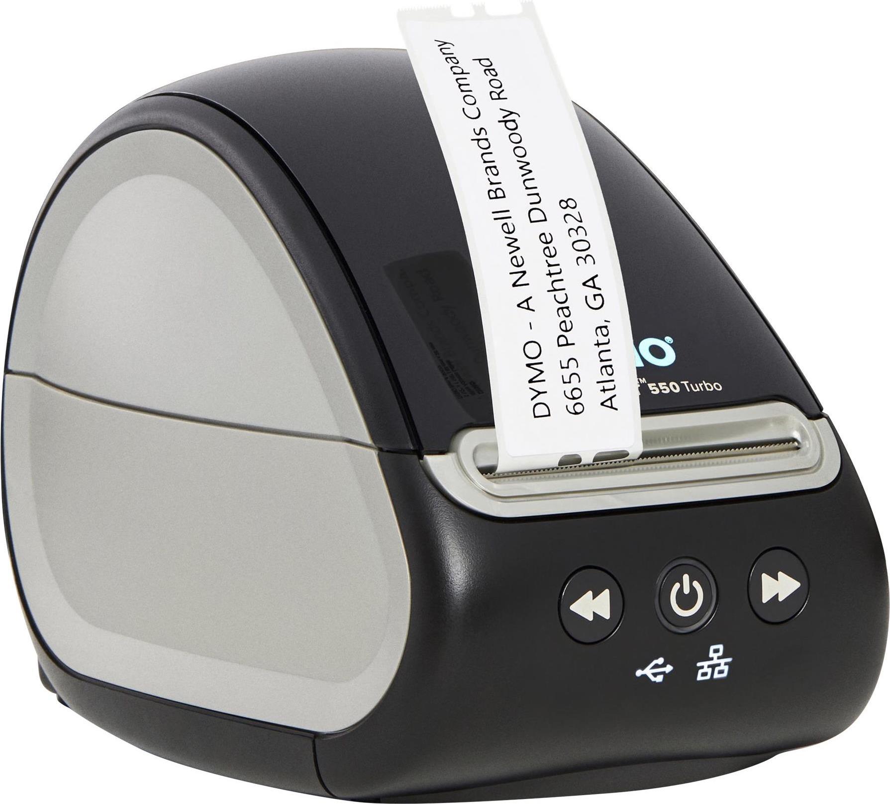 DYMO LabelWriter 550 Turbo Etikettendrucker 300 dpi Thermodirekt Schwarz, Grau